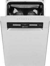 Bauknecht BSUO 3O23 PF X Unterbau-Geschirrspüler/ 45 cm Breite/PowerClean/Besteckschublade/Vollwasserschutz/Hygieneprogramm/Sensor-Programm/Kindersicherung