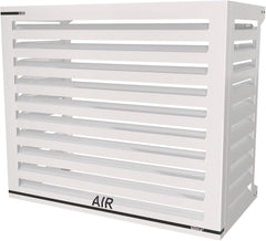 Box Air Klima Abdeckung - Schallschutzhaube Wärmepumpe Schutzgitter - Verkleidung Klimaanlage Außengerät - Für Klimaanlagen und Wärmepumpen - Robuste Schutzabdeckung
