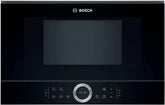 Bosch BFL634GB1 Serie 8 Einbau-Mikrowelle, 38 x 60 cm, 900 W, Türanschlag Links, AutoPilot 7 7 Automatikprogramme, Reinigungsunterstützung, TFT-Touchdisplay, LED-Beleuchtung gleichmäßige Ausleuchtung