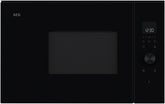 AEG Einbau-Mikrowelle Serie 6000 mit Steam Set - 60 cm - 17 L Garraum - Touch-Bedienung - Display mit Uhr - Auftau-Funktion - Drehteller Ø 272 mm - Schwarz - TB6SM171DB