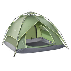 Outsunny Campingzelt 4-Jahreszeiten Quick-Up Überdachung Outdoor