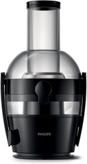 Philips Entsafter – 1100W, 2L, HomeID-Rezepte-App, XXL-Einfüllffnung, QuickClean (HR1921/20), 25 x 43.2 x 29.6 cm, Edelstahl