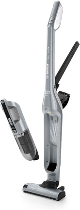 Bosch Akku-Staubsauger Flexxo 2in1 Serie 4 BBH32101, kabelloser Handstaubsauger, beutellos, hohe Saugleistung, Lange Laufzeit, Kurze Ladezeit, Fugendüse, alle Bodenarten, schwarz