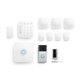 Alarm-Set + Innenkamera 2. Gen + Akku-Videotürklingel im Paket - L
