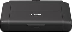 Canon PIXMA TR150 mobiler Drucker mit Akku (WLAN, Cloud, AirPrint, 4.800 DPI x 1.200 DPI, Highspeed USB Typ C, OLED-Display, Tintenstrahldrucker), schwarz