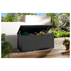 LIVARNO home Gartenbox 340 l, PreZero, mit Gasdruckfedern - B-Ware sehr gut