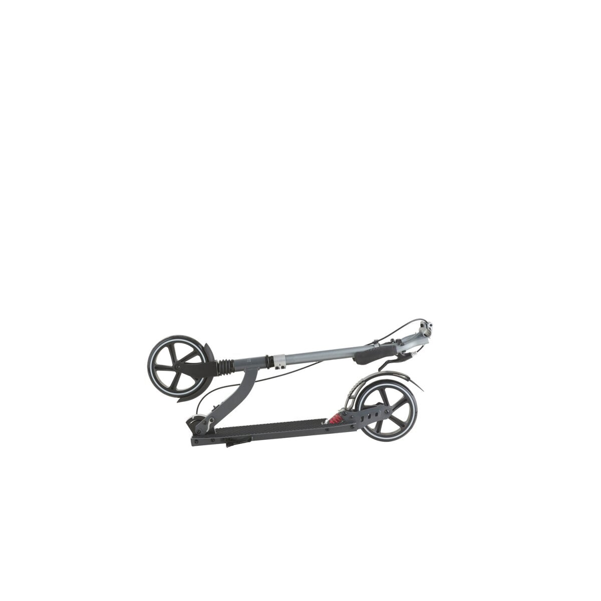 CRIVIT Big-Wheel-Scooter, mit Schnellklappmechanismus (Schwarz) - B-Ware sehr gut