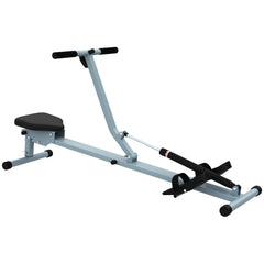 HOMCOM Rudergerät Heimtrainer mit LCD-Display, verstellbarer Widerstand