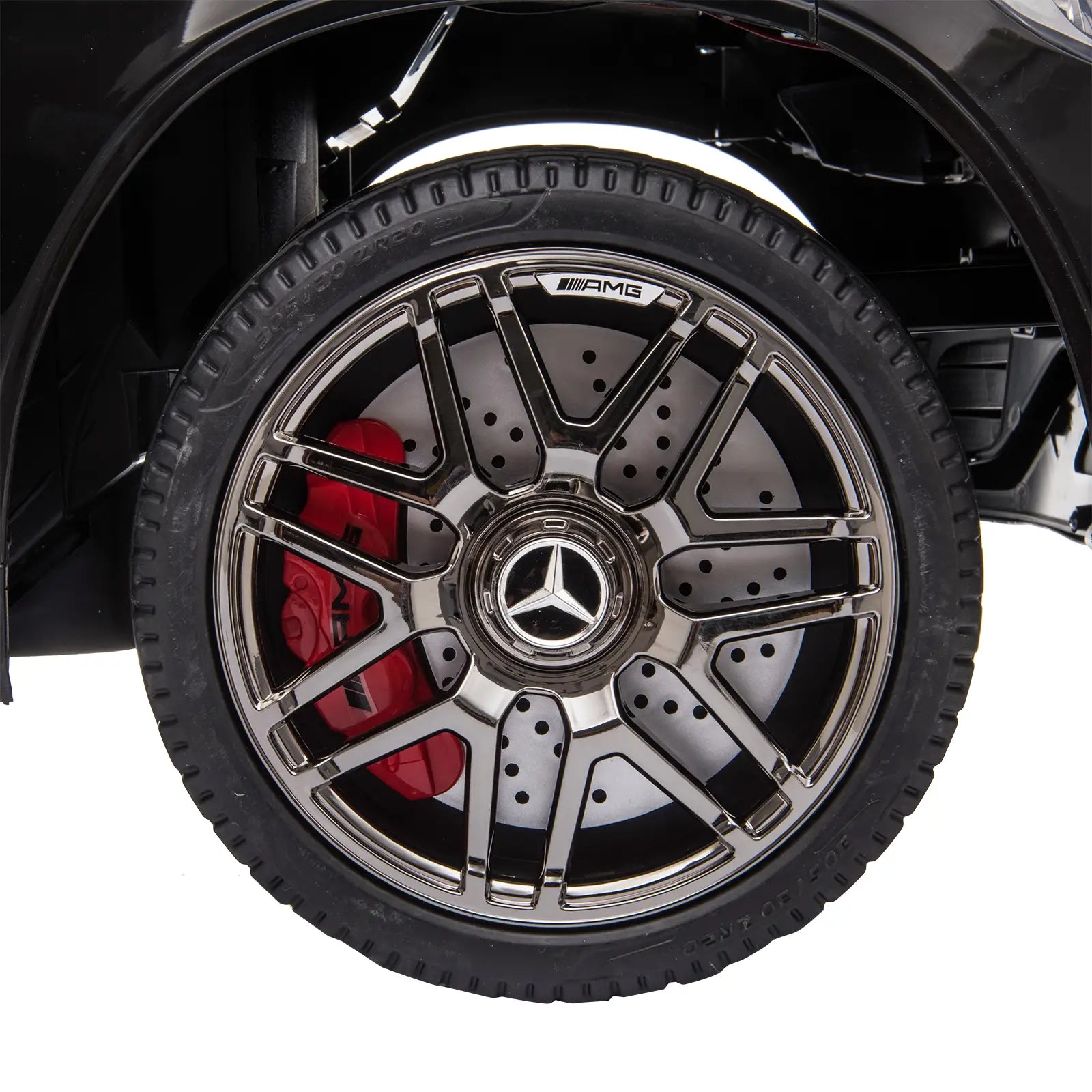 HOMCOM Kinder-Elektroauto Mercedes-Benz AMG mit Fernbedienung & Musik