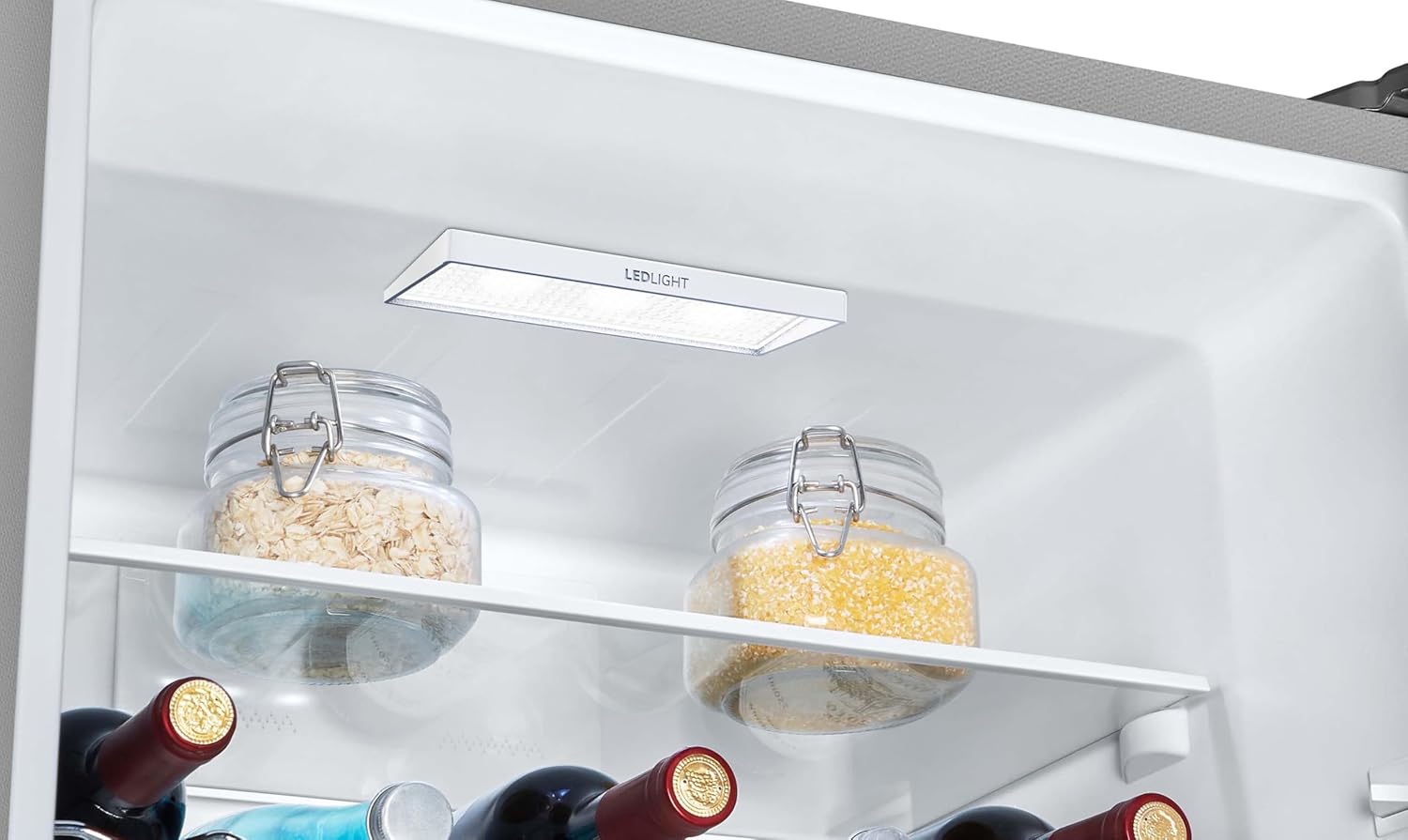 Gorenje N 619EAW4 Kühl-Gefrier-Kombination / LED Display / 186 cm / 300 l / NoFrostPLus / Gemüsefach mit Feuchteregler / FastFreeze / weiß