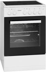 Bomann® Backofen 50cm mit Herd | Elektroherd freistehend 50 cm mit 4 Kochplatten | Standherd mit Ofen 43L | Ober-/Unterhitze | 40°C-240°C | inkl. Blech & Grillrost | Elektroherd mit Kochfeld EHC 7939