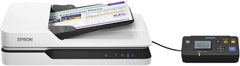 Epson WorkForce DS-1630 DIN A4 Dokumentenscanner (Scanner, kleine Standfläche, Dokumenteneinzug, Duplex, Drei-Pass, 600dpi, USB 3.0)