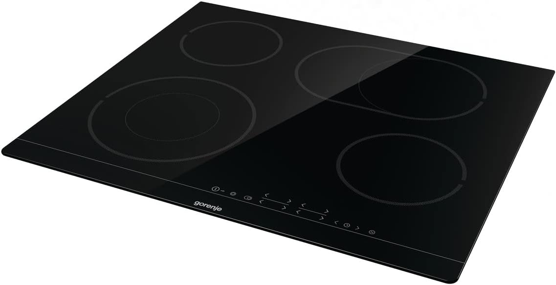 Gorenje GI6401BCE Induktions-Kochfeld / 60 cm/TouchControl/PowerBoost/Timer/ChildLock/Restwärmeanzeige/Schwarz