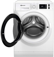 Bauknecht W Active 711 B Waschmaschine-Frontlader/ 7kg/ 1400 U/min/Kraftvolle Fleckentfernung/Dampf Programme/Steam Hygiene mit Antivirus/Steam Refresh/Stopp&Add Funktion/Dynamic Inverter-Motor