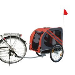 Karlie Fahrradanhänger »Doggy Liner Economy«, bis zu 40 kg (rot/grau) - B-Ware sehr gut
