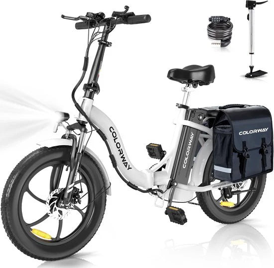 COLORWAY BK6S Klappbares E-Bike 350W 36V 15Ah 20x3.0 Reifen