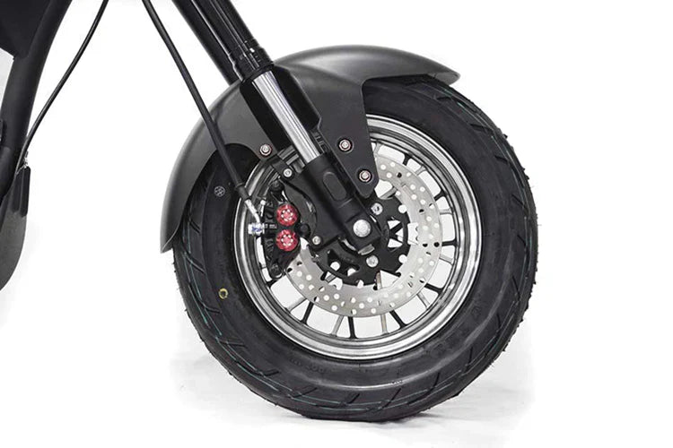 Mangosteen M1P Elektro-Chopper in Mattgrün – 2000W Bürstenloser Motor, 60 km/h Hchstgeschwindigkeit