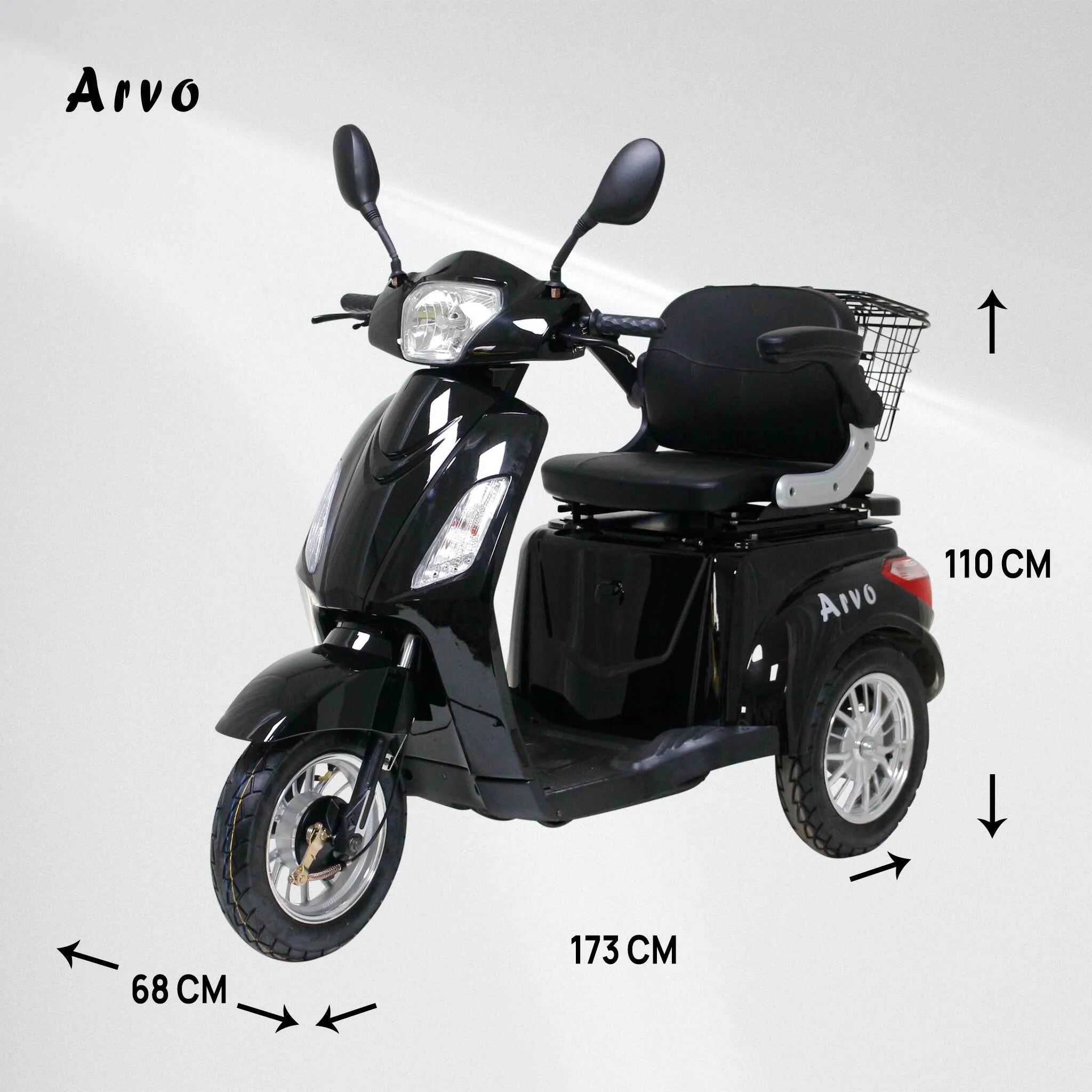 Arvo Seniorenmobil P300 Schwarz