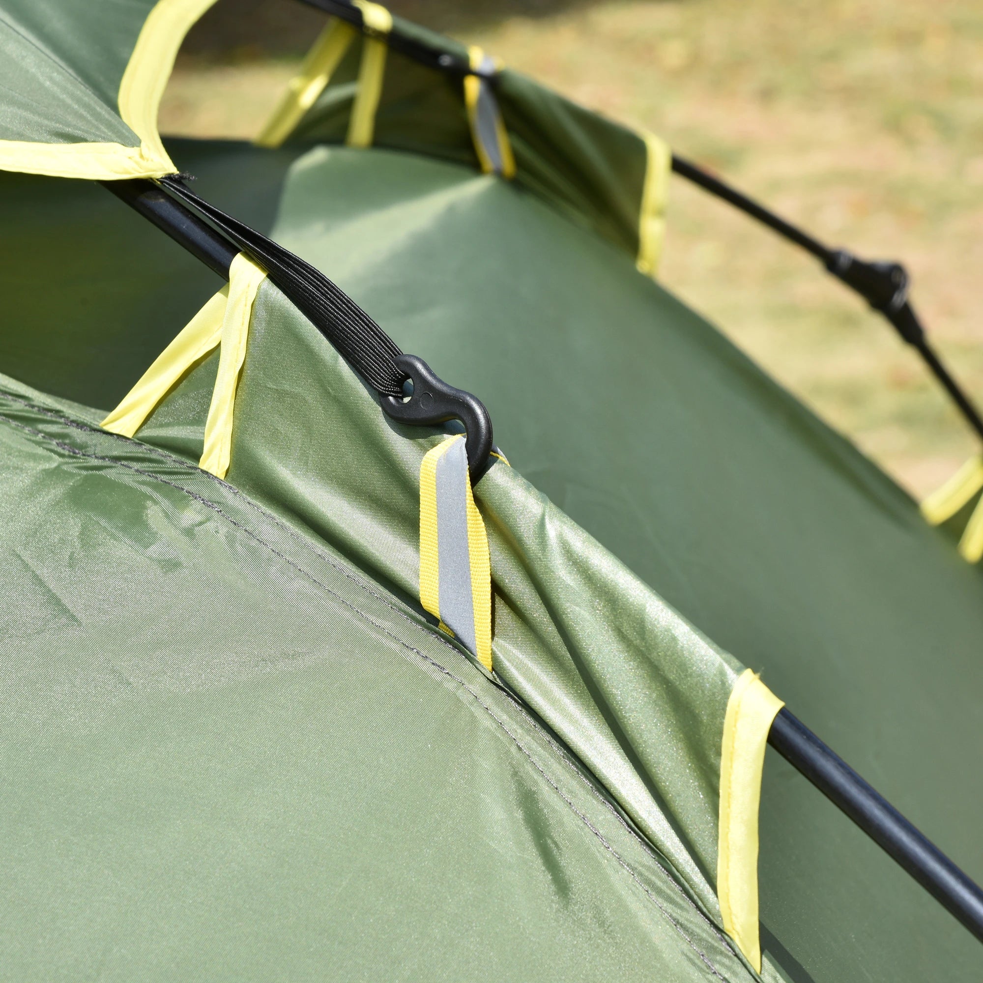 Outsunny Campingzelt 4-Jahreszeiten Quick-Up Überdachung Outdoor
